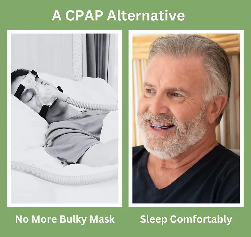 A CPAP Alternative: No more bulky mask — sleep comfortably.